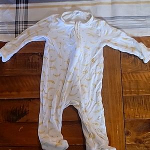 Angel Dear Banana footie zippy Size 0-3 months